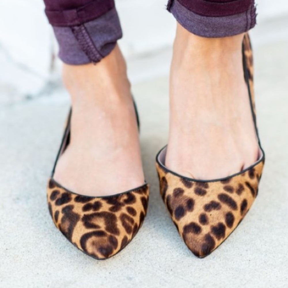 Marc Fisher Leopard Sunny Flats Size 6